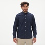 GANT-Ανδρικό πουκάμισο GANT 3042930 Reg Ut Sunfaded Bd μπλε