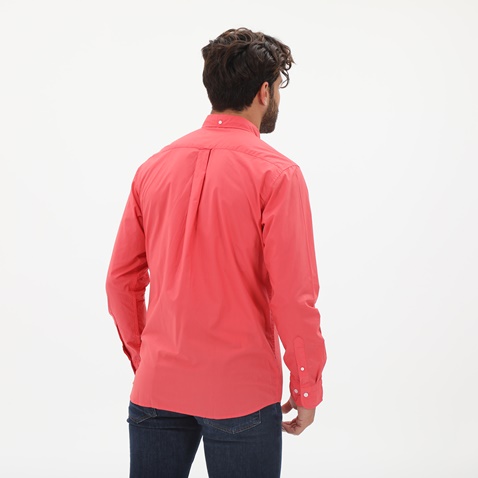 GANT-Ανδρικό πουκάμισο GANT 3042930 Reg Ut Sunfaded Bd S ροζ