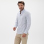 GANT-Ανδρικό πουκάμισο GANT 3046402 Slim Broadcloth γαλάζιο