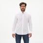 GANT-Ανδρικό πουκάμισο GANT 3046402 Slim Broadcloth Bd λευκό