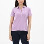 GANT-Γυναικεία polo μπλούζα GANT 4203206 Sunfaded λιλά