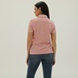 GANT-Γυναικεία polo μπλούζα GANT 4203206 Sunfaded ροζ