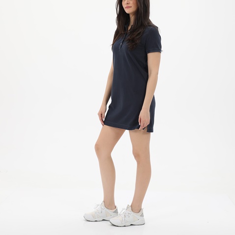 GANT-Γυναικείο mini φόρεμα GANT 4203320 Sunfaded Ss Polo μπλε