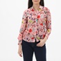 GANT-Γυναικείο πουκάμισο GANT 4301155 Reg Wild Floral Cot S ροζ