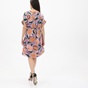 GANT-Γυναικείο midi φόρεμα GANT 4503177 Dahlia Print μοβ