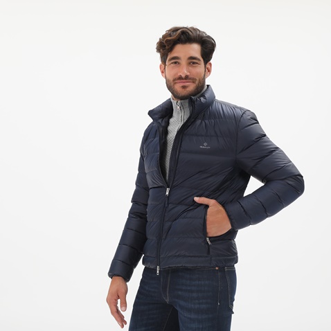 GANT-Ανδρικό μπουφάν GANT 7006093 Light Down μπλε