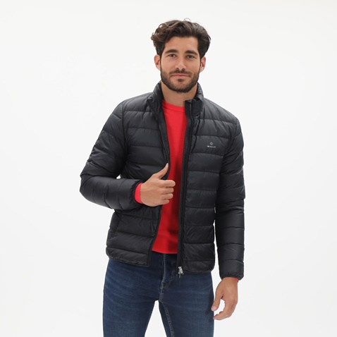 GANT-Ανδρικό μπουφάν GANT 7006093 Light Down μαύρο