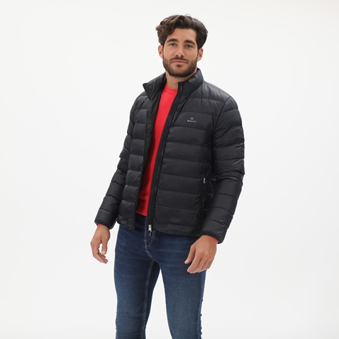 GANT-Ανδρικό μπουφάν GANT 7006093 Light Down μαύρο