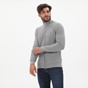 GANT-Ανδρική ζακέτα GANT 8030118 Cotton Texture γκρι