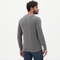 GANT-Ανδρική βαμβακερή πλεκτή μπλούζα GANT 8030521 Pique γκρι