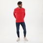 GANT-Ανδρική βαμβακερή πλεκτή μπλούζα GANT 8030521 Pique ροζ