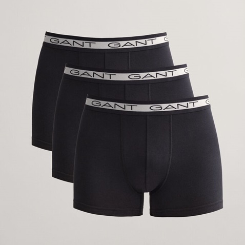 GANT-Ανδρικά εσώρουχα boxer σετ των 3 GANT 3900003004 μαύρα