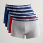 GANT-Ανδρικά εσώρουχα boxer σετ των 5 GANT 902035553 γκρι μπλε