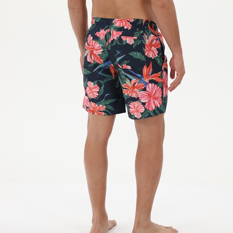 GANT-Ανδρικό μαγιό GANT 922216204 Lc Tropical Print μπλε