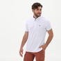 DORS-Ανδρική polo μπλούζα DORS 1132004.C01 λευκή
