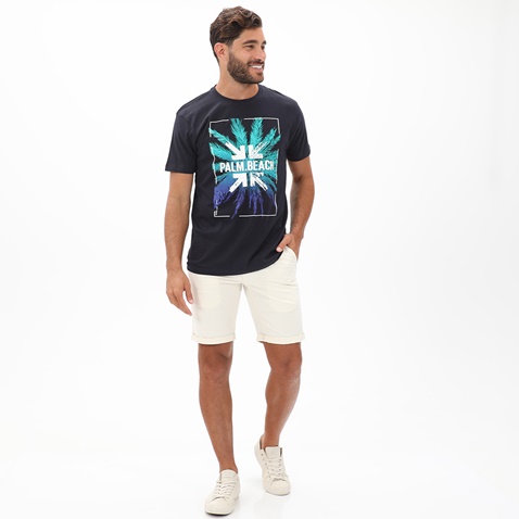 DORS-Ανδρικό t-shirt DORS 1132023.C02 μαύρο