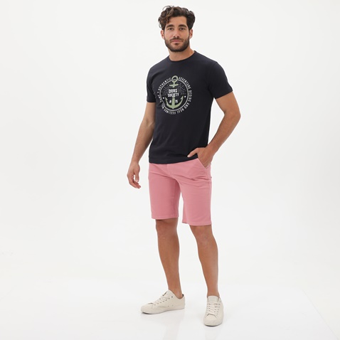 DORS-Ανδρικό t-shirt DORS 1132024.C02 μπλε