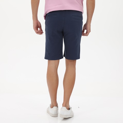 DORS-Ανδρική chino βερμούδα DORS 2132001.C07 μπλε καφέ