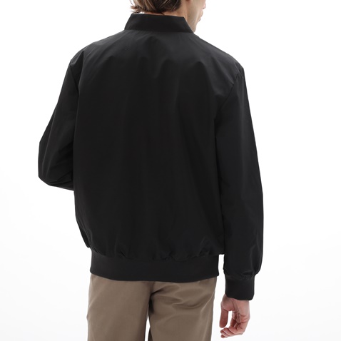 DORS-Ανδρικό bomber jacket διπλής όψης DORS 3032002.C02 μαύρο κόκκινο