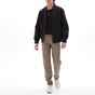 DORS-Ανδρικό bomber jacket διπλής όψης DORS 3032002.C02 μαύρο κόκκινο