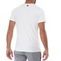 BATTERY-Ανδρικό t-shirt BATTERY 21K903591 BTR017 SINGLE λευκό