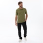 BODYTALK-Ανδρική polo μπλούζα BODYTALK 1221-954128 λαδί