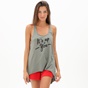 BODYTALK-Γυναικείο μακρύ αμάνικο top BODYTALK 1221D-909321 STOCK IT'S UP TO YOU TANK γκρι