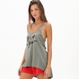 BODYTALK-Γυναικείο μακρύ αμάνικο top BODYTALK 1221D-909321 STOCK IT'S UP TO YOU TANK γκρι