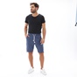 BODYTALK-Ανδρική αθλητική βερμούδα BODYTALK 1221D-956004 BDTKM STATEMENT μπλε