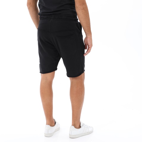 BODYTALK-Ανδρική αθλητική βερμούδα BODYTALK 1221D-956004 BDTKM STATEMENT μαύρη