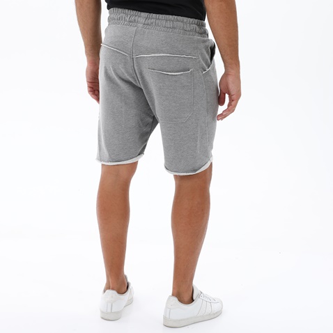 BODYTALK-Ανδρική αθλητική βερμούδα BODYTALK 1221D-956004 BDTKM STATEMENT γκρι