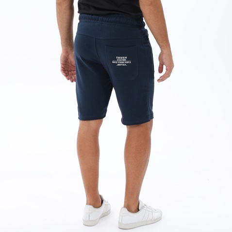 BODYTALK-Ανδρική αθλητική βερμούδα BODYTALK 1221D-958104 SSM TOUGH μπλε