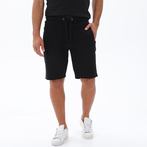 BODYTALK-Ανδρική αθλητική βερμούδα BODYTALK 1221D-958104 SSM TOUGH μαύρη