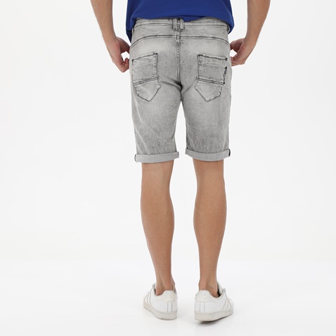 EDWARD JEANS-Ανδρική jean βερμούδα EDWARD JEANS MP-D-BRM-S22-011 KATRIK-EMG γκρι