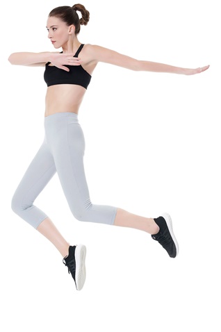BODYTALK-Γυναικείο κολάν 3/4  BODYTALK 1191-902009 γκρι
