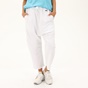 BODYTALK-Γυναικείο παντελόνι φόρμας BODYTALK 1191-904009 INSIDEOUTW λευκό