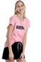 BODYTALK-Γυναικείο t-shirt BODYTALK 1201-900028 CARRY OVER SLIM ροζ
