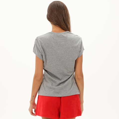 BODYTALK-Γυναικείο t-shirt BODYTALK 1201-900028-01 CARRY OVER SLIM γκρι