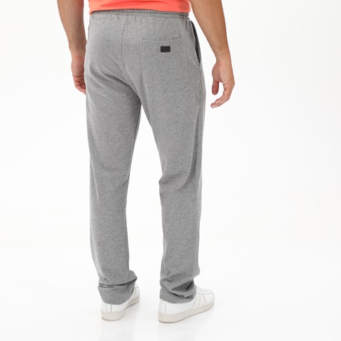 BODYTALK-Ανδρικό παντελόνι φόρμας BODYTALK 1201-951200 CARRY OVER REGULAR γκρι