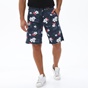 BODYTALK-Ανδρική αθλητική βερμούδα BODYTALK 1221-953204 μπλε floral