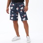 BODYTALK-Ανδρική αθλητική βερμούδα BODYTALK 1221-953204 μπλε floral