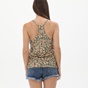 ATTRATTIVO-Γυναικείο top ATTRATTIVO 9915766 χακί floral