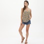 ATTRATTIVO-Γυναικείο top ATTRATTIVO 9915766 χακί floral