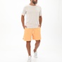 DIRTY LAUNDRY-Ανδρική sport βερμούδα DIRTY LAUNDRY DLMSB000011 OVERSIZED πορτοκαλί