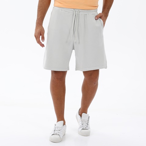 DIRTY LAUNDRY-Ανδρική sport βερμούδα DIRTY LAUNDRY DLMSB000011 OVERSIZED SHORT SB. γκρι