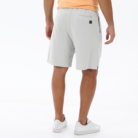 DIRTY LAUNDRY-Ανδρική sport βερμούδα DIRTY LAUNDRY DLMSB000011 OVERSIZED SHORT SB. γκρι