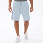 DIRTY LAUNDRY-Ανδρική βερμούδα DIRTY LAUNDRY DLMSB000016 LOOSE KNIT RAW EDGE SB γαλάζια