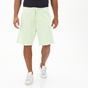 DIRTY LAUNDRY-Ανδρική sport βερμούδα DIRTY LAUNDRY DLMSB000016 LOOSE KNIT RAW EDGE πράσινη