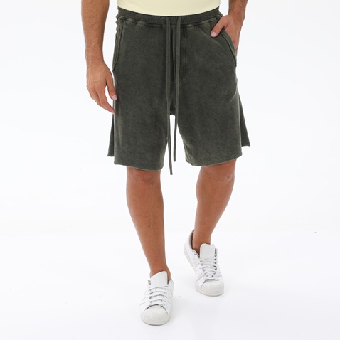 DIRTY LAUNDRY-Ανδρική sport βερμούδα DIRTY LAUNDRY DLMSB000020 TERRY TOWEL LOOSE FIT SB.