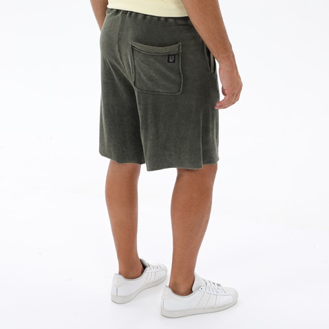 DIRTY LAUNDRY-Ανδρική sport βερμούδα DIRTY LAUNDRY DLMSB000020 TERRY TOWEL LOOSE FIT SB.
